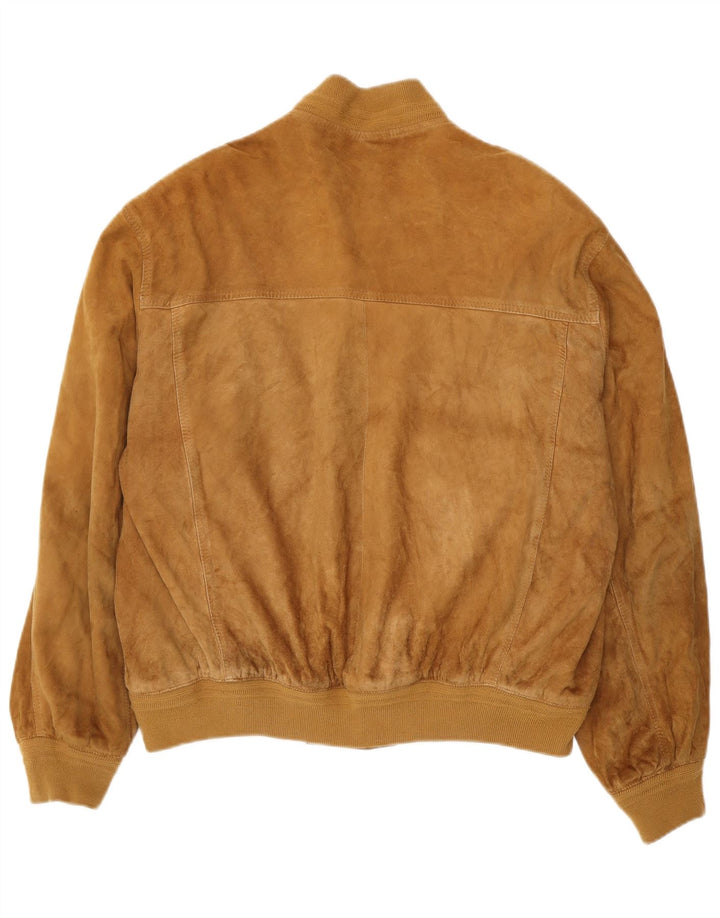 FORESTER Muška bomber jakna od brušene kože IT 52 XL smeđa koža