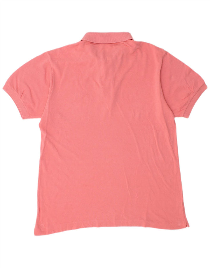 Lacoste muška polo majica veličine 4 srednje ružičasti pamuk