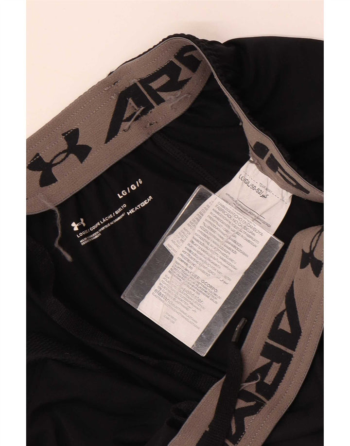 Under Armour muške sportske kratke hlače veliki crni poliester