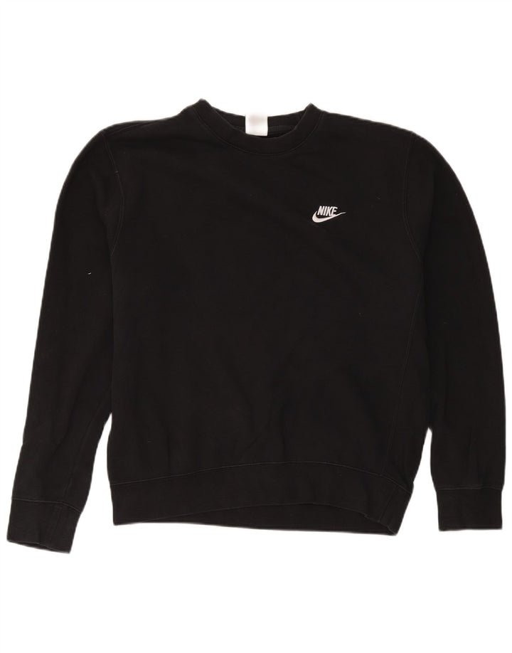 Nike muška majica srednje veličine, crni pamuk