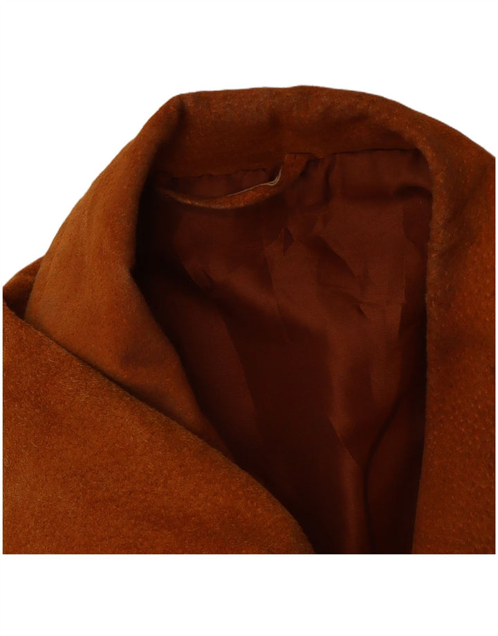 VINTAGE Ženska antilop jakna UK 14 Srednje smeđa koža