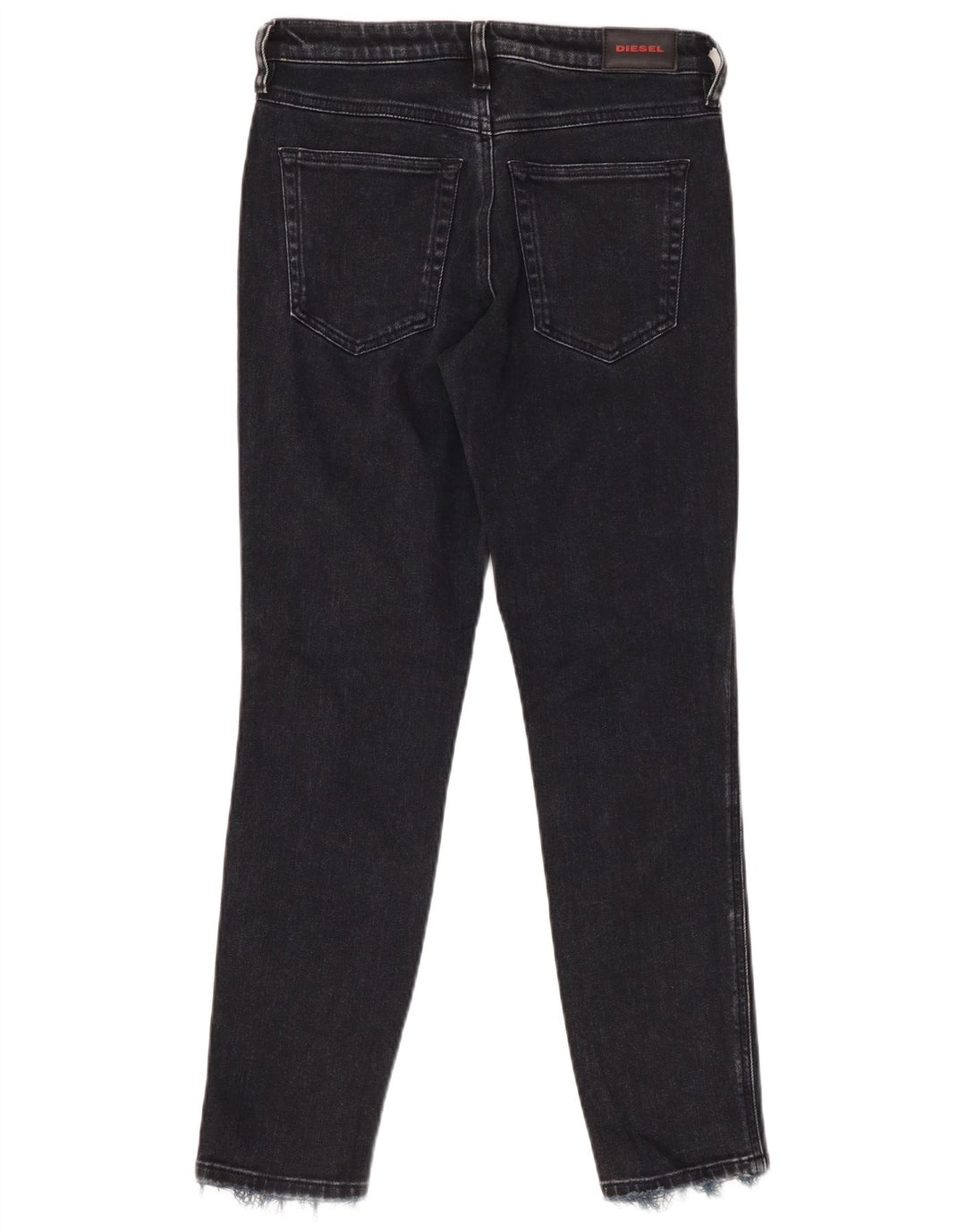 DIESEL Ženske uske uske traperice Babhila Regular Fit W27 L27 crni pamuk