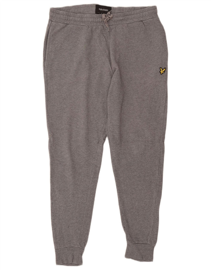 LYLE & SCOTT Muška trenirka Hlače Joggers Veliki sivi pamuk