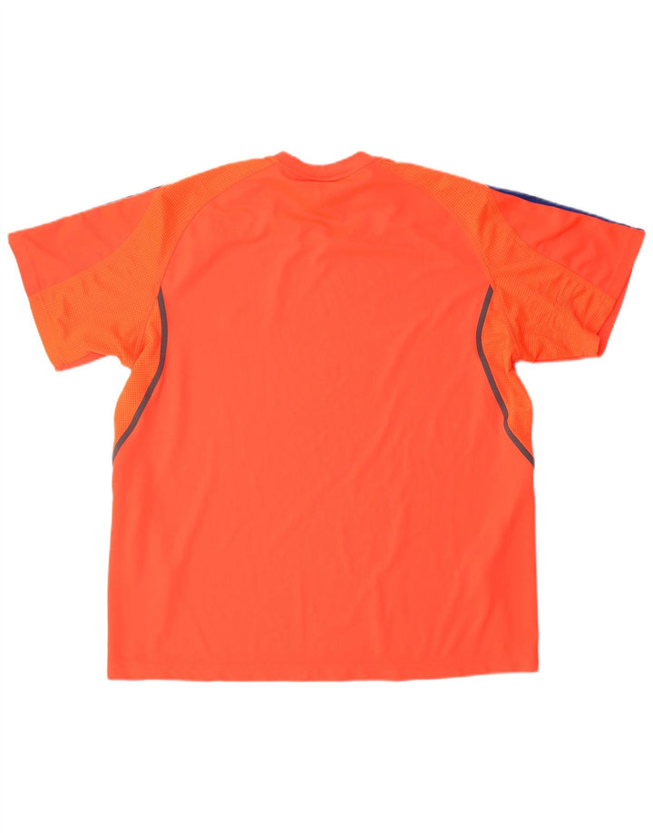 ADIDAS Muška majica kratkih rukava Veliki crveni poliester