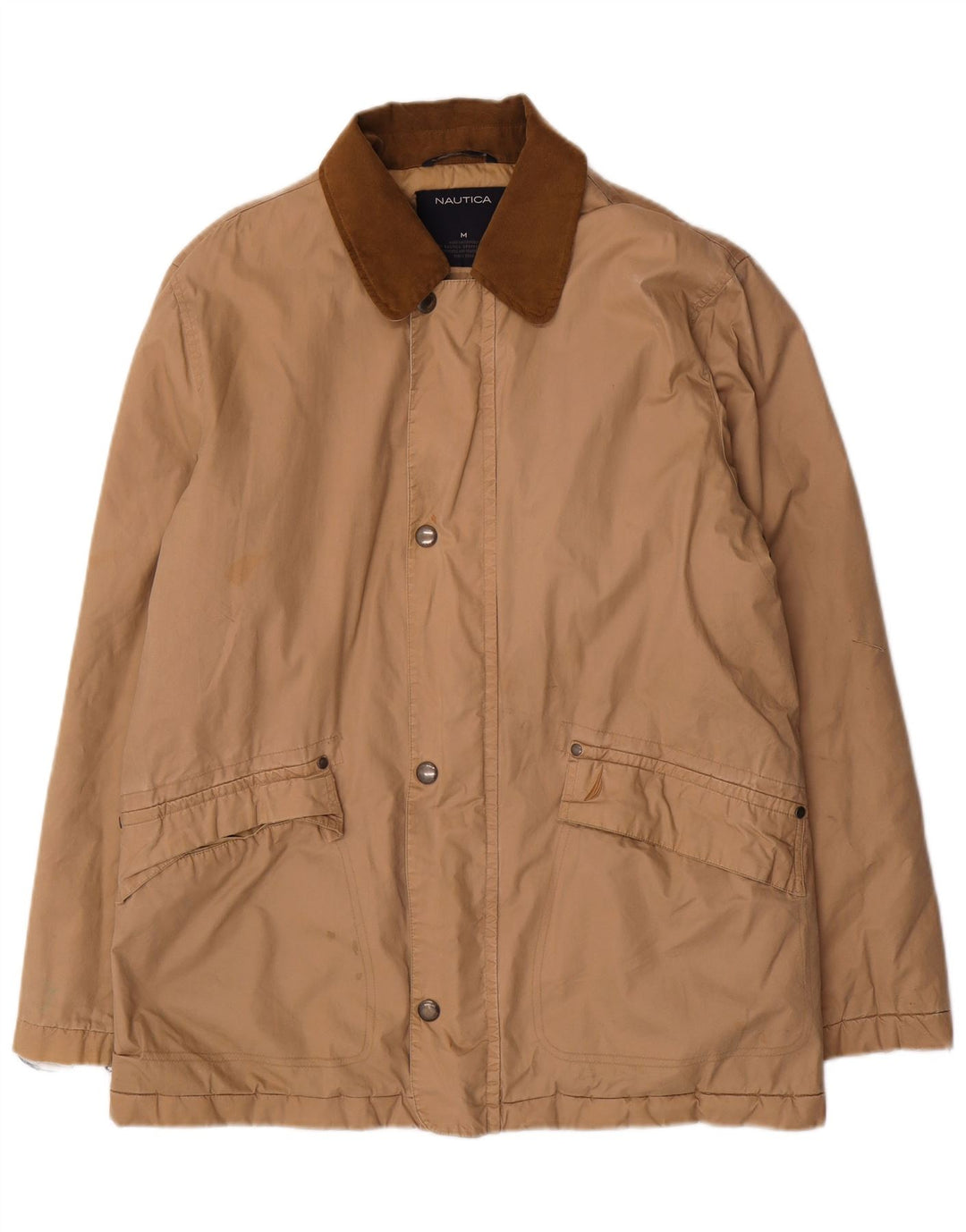 Nautica muška jakna vjetrovka UK 38 srednje bež poliester