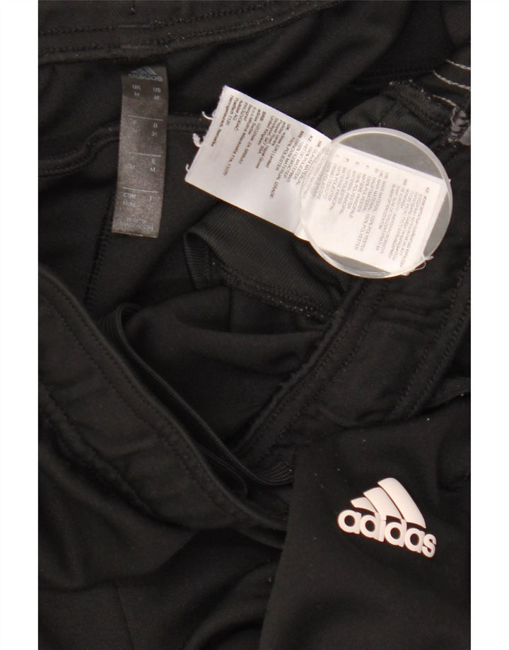 Adidas muške trenirke srednje crne poliesterske hlače