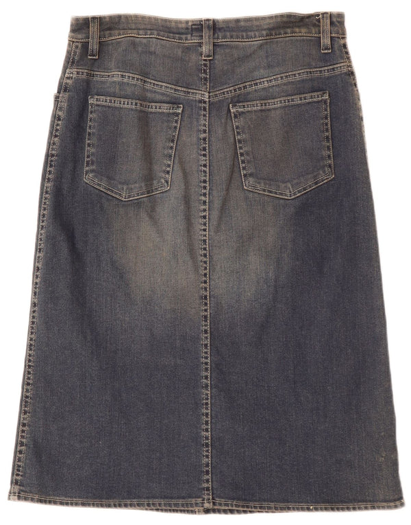 CALVIN KLEIN JEANS Womens Denim Skirt W30 Medium Navy Blue Cotton