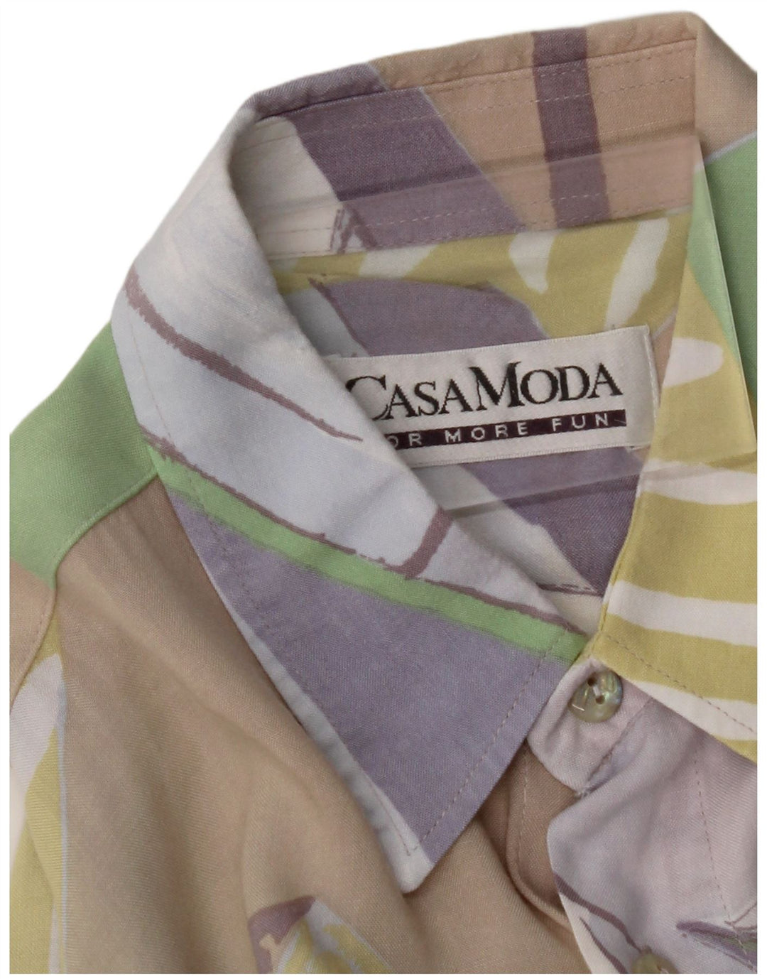 CASA MODA Muška košulja kratkih rukava Veliki raznobojni patchwork