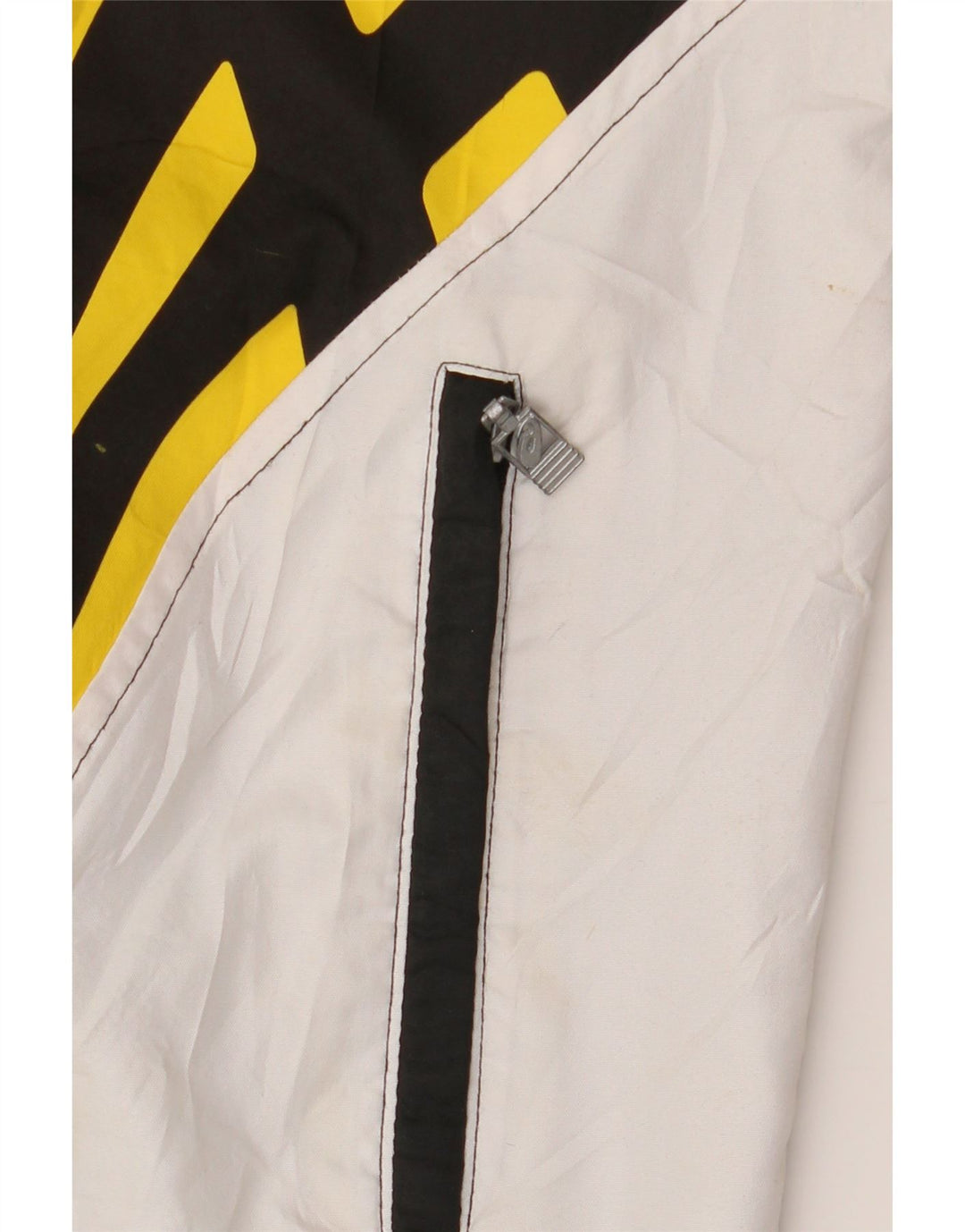 ASICS muška kišna jakna s kapuljačom UK 40 Large Black Colourblock