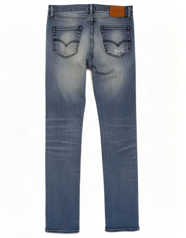 Levi's muške 511 uske traperice s oštećenjem W34 L36 plavi pamuk