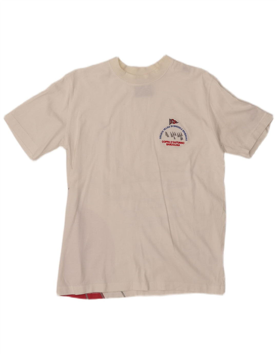 MURPHY & NYE Muška Barcolana grafička majica kratkih rukava srednje bijele boje