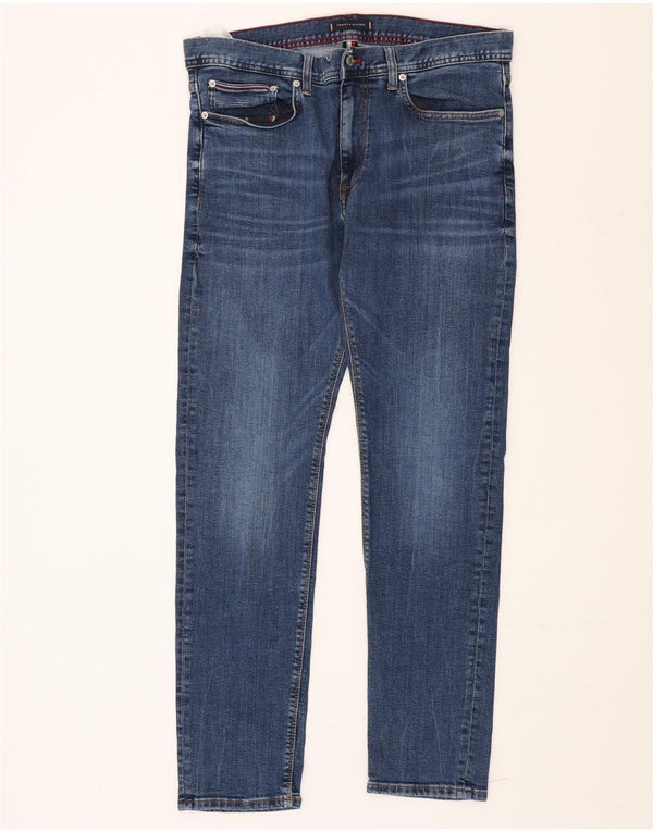 Tommy Hilfiger Mens Bleecker Slim Jeans W36 L32 Plava