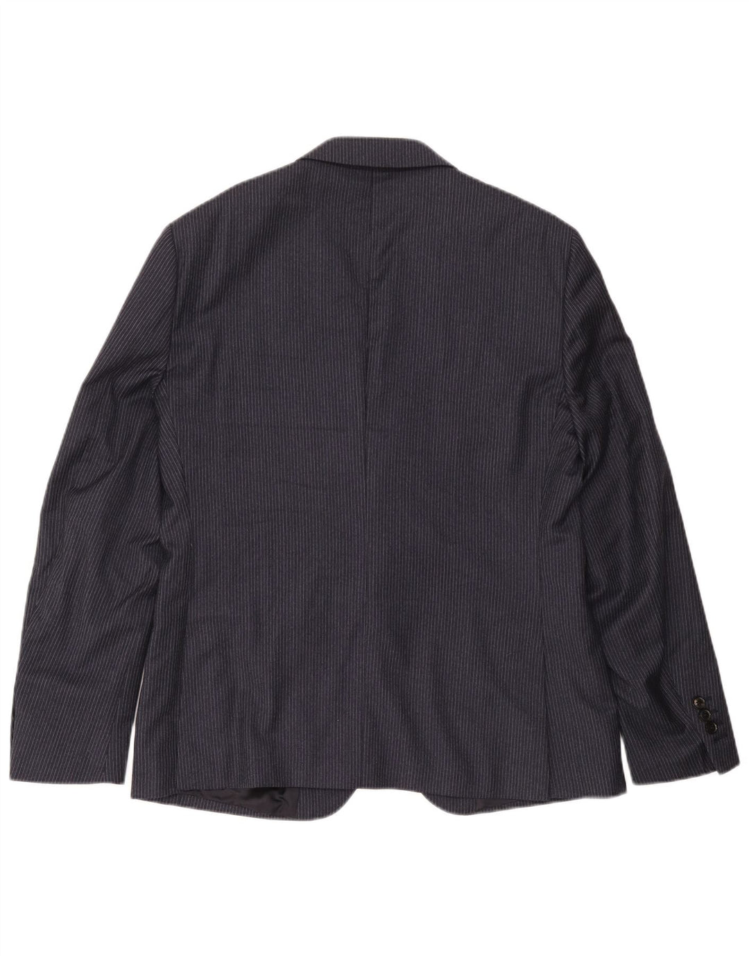 Reiss muška jakna sa 2 gumba UK 40 velikih tamnoplavih prugastih vuna