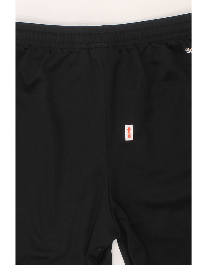 ADIDAS Boys Climalite Sport Shorts 11-12 Years Black Polyester Vintage Adidas and Second-Hand Adidas from Messina Hembry 