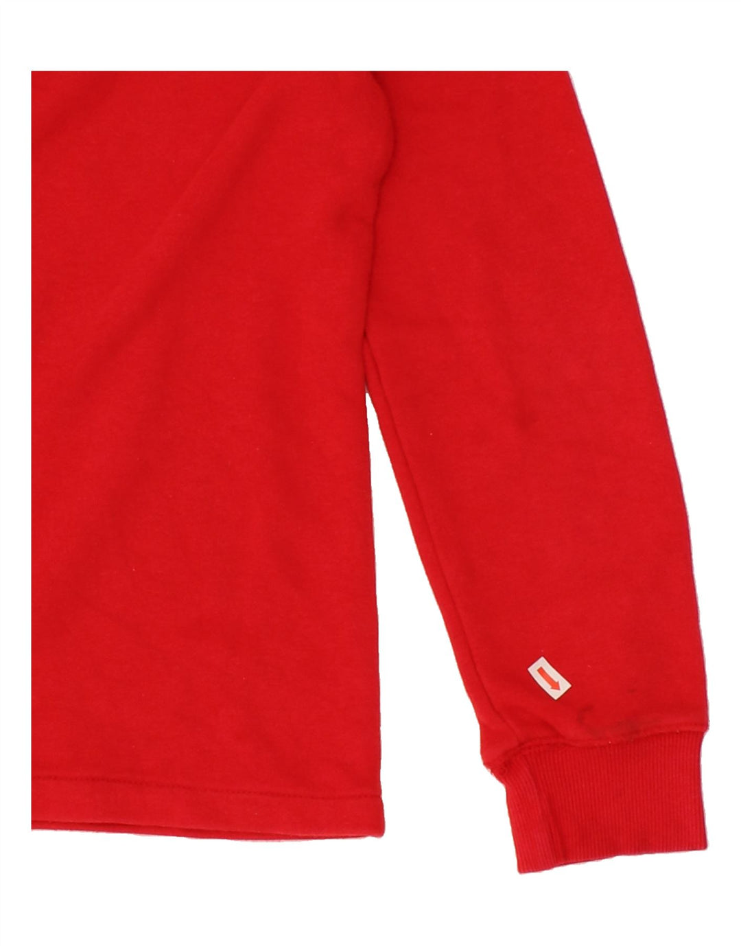 LEVI'S Boys Graphic Hoodie Jumper 11-12 Years Red Vintage Levi's and Second-Hand Levi's from Messina Hembry 