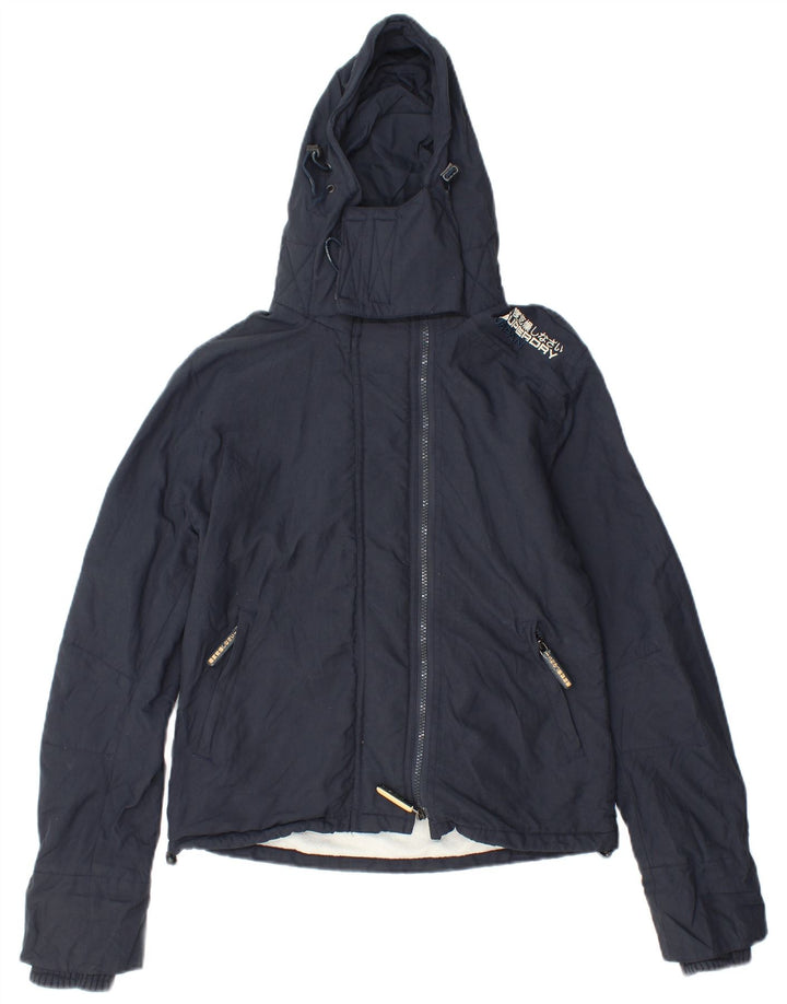 Superdry ženska vjetrovka s grafičkim motivima UK 10 Mala tamnoplava