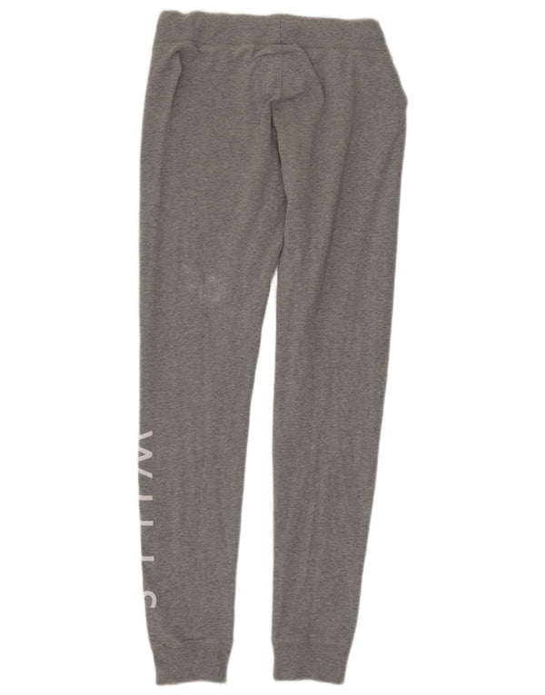 Jack Wills Ženska trenirka Hlače Joggers UK 10 Small Grey Flected