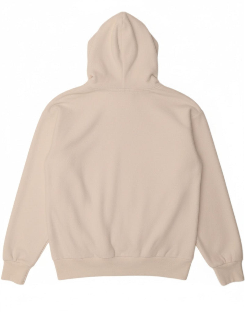 CHAMPION Mens Graphic Hooded Fleece Jumper XS White Polyester Vintage Champion and Second-Hand Champion from Messina Hembry 