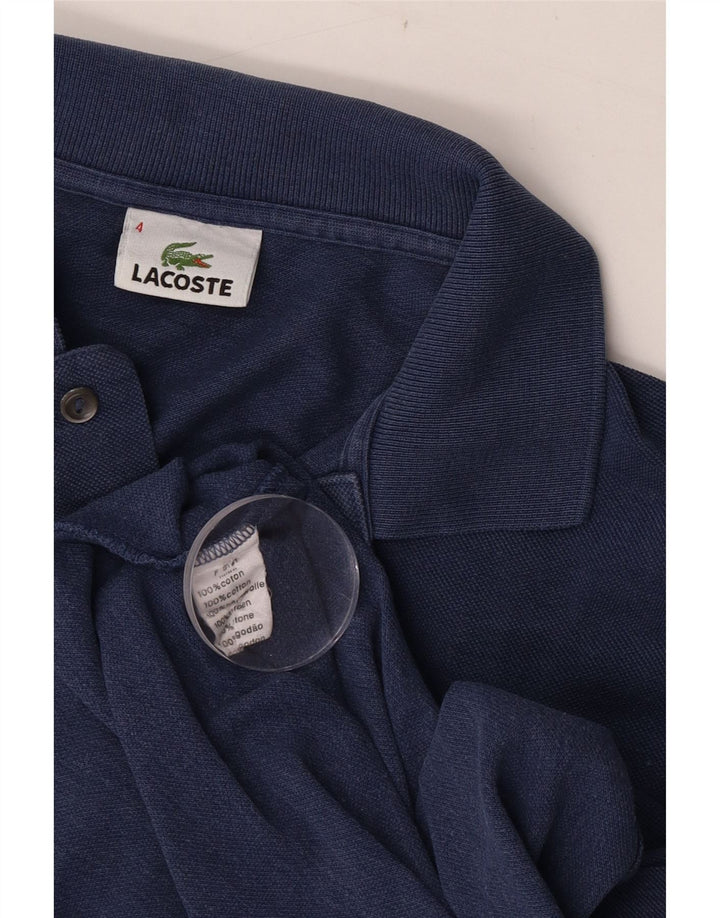Lacoste muška polo majica veličine 4, srednje tamnoplavi pamuk