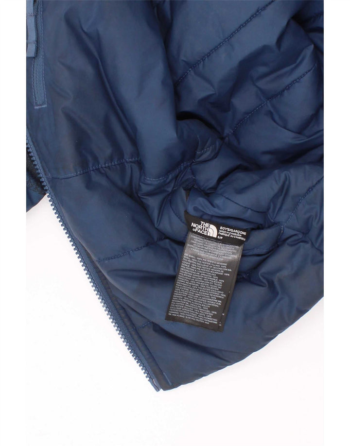 The North Face Boys Graphic dvostruka podstavljena jakna 7-8 godina Mala plava