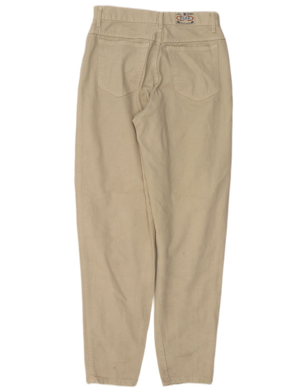 VINTAGE Ženske sužene traperice W28 L32 Bež