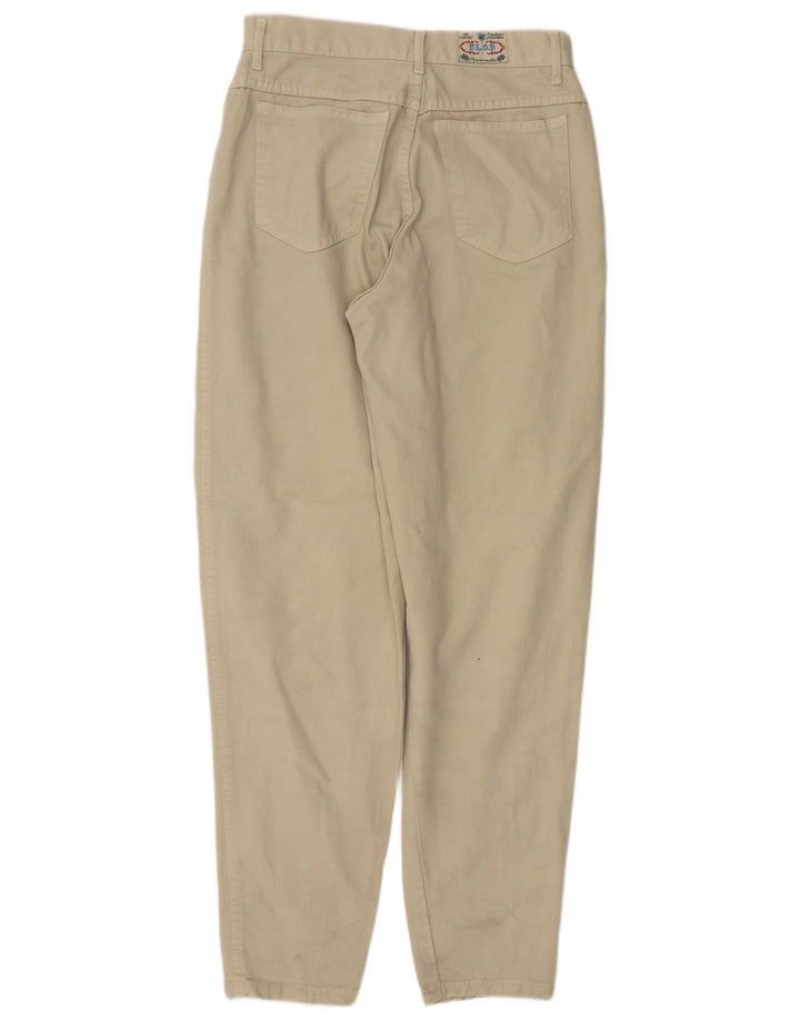 VINTAGE Ženske sužene traperice W28 L32 Bež