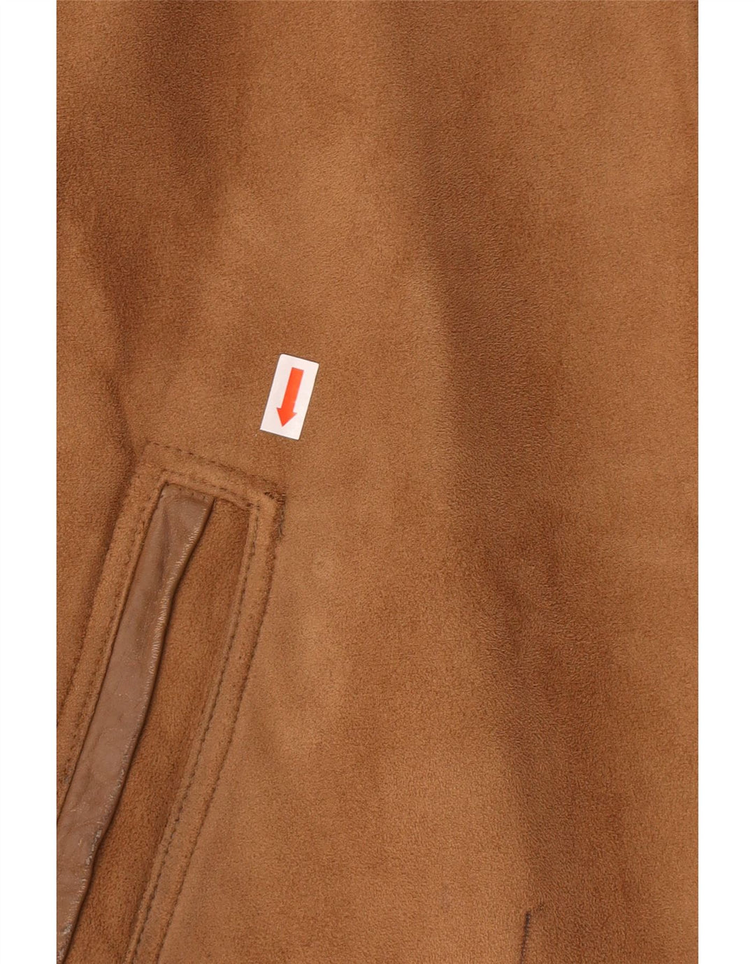 EMPORIO E.G.A muška bomber jakna od brušene kože UK 42 XL bež