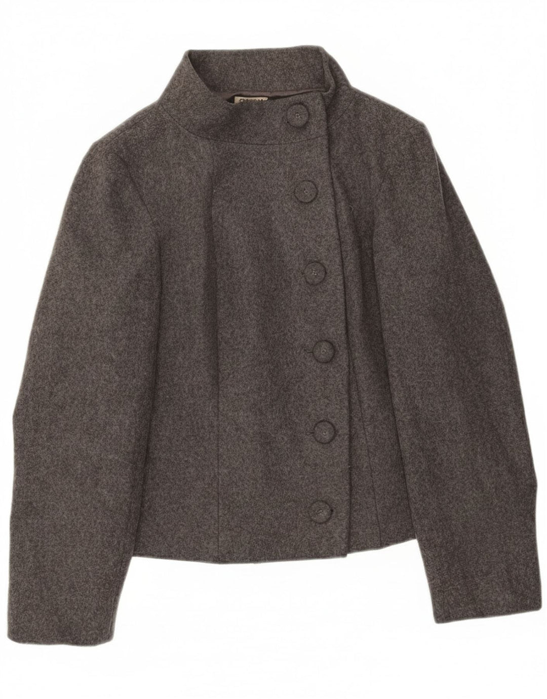 Sasha ženski sako sa 6 gumba UK 14 srednje siva vuna