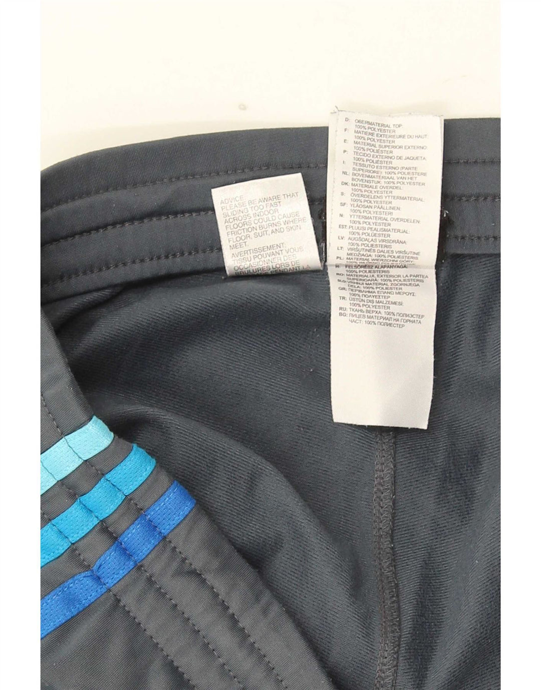 Adidas muške hlače za trenirku UK 36/38 mali sivi poliester