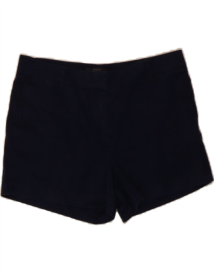 J. CREW Womens Chino Shorts US 8 Medium W34 Navy Blue Cotton Vintage J. Crew and Second-Hand J. Crew from Messina Hembry 