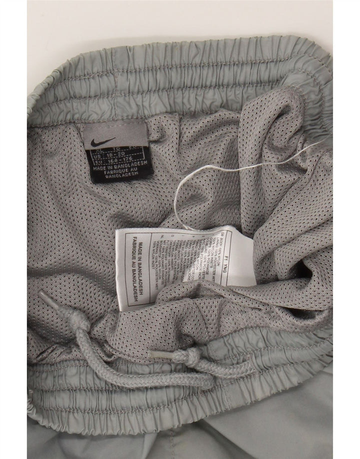 NIKE Trenirke za dječake 13-14 godina XL sivi najlon