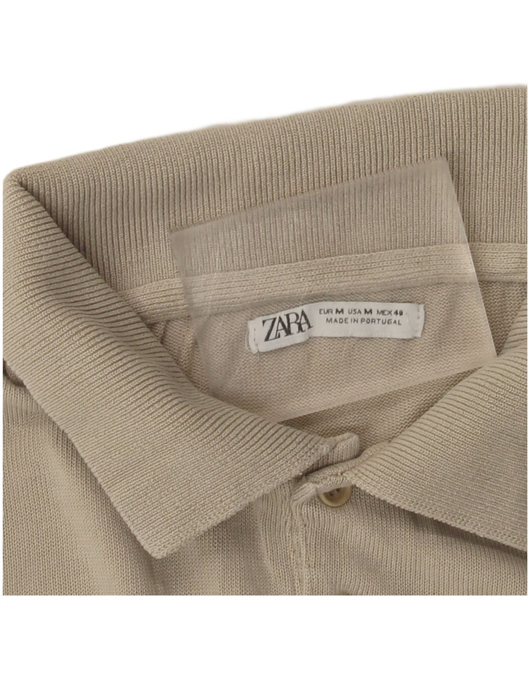 Zara muška polo majica dugih rukava srednje siva