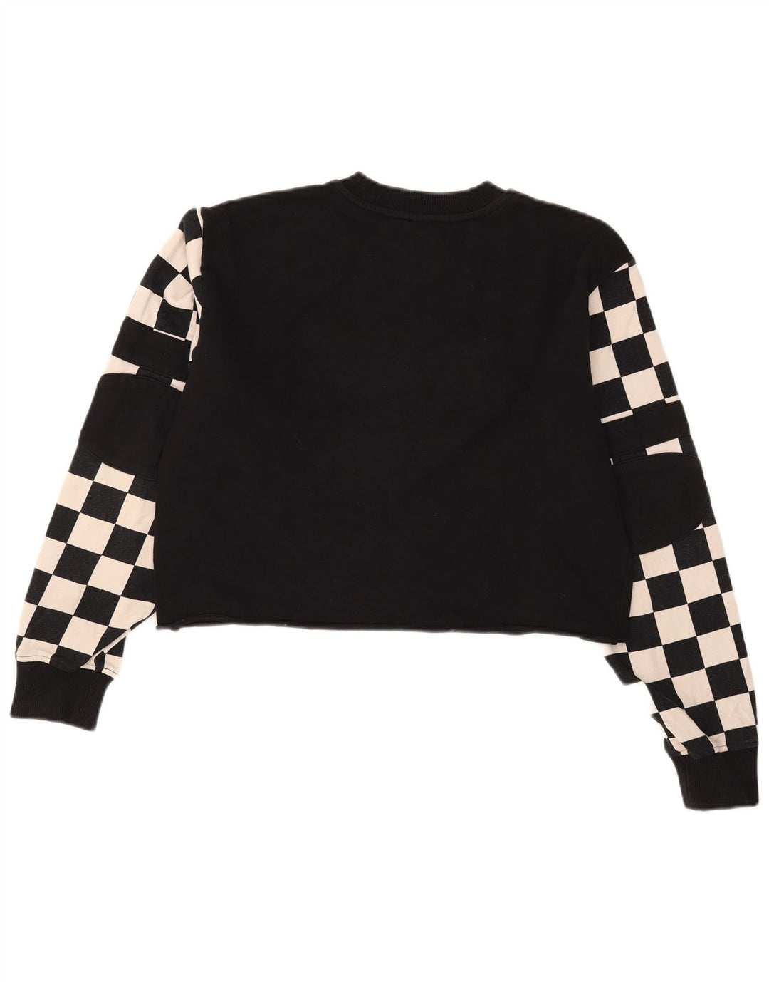 Vans Ženska skraćena majica s grafičkim motivima UK 14 srednje crna geometrijska