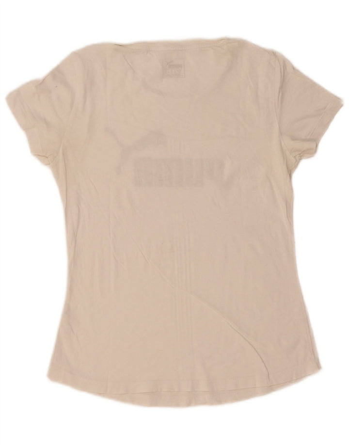 Puma ženska majica kratkih rukava s grafičkim motivima UK 10 Small White