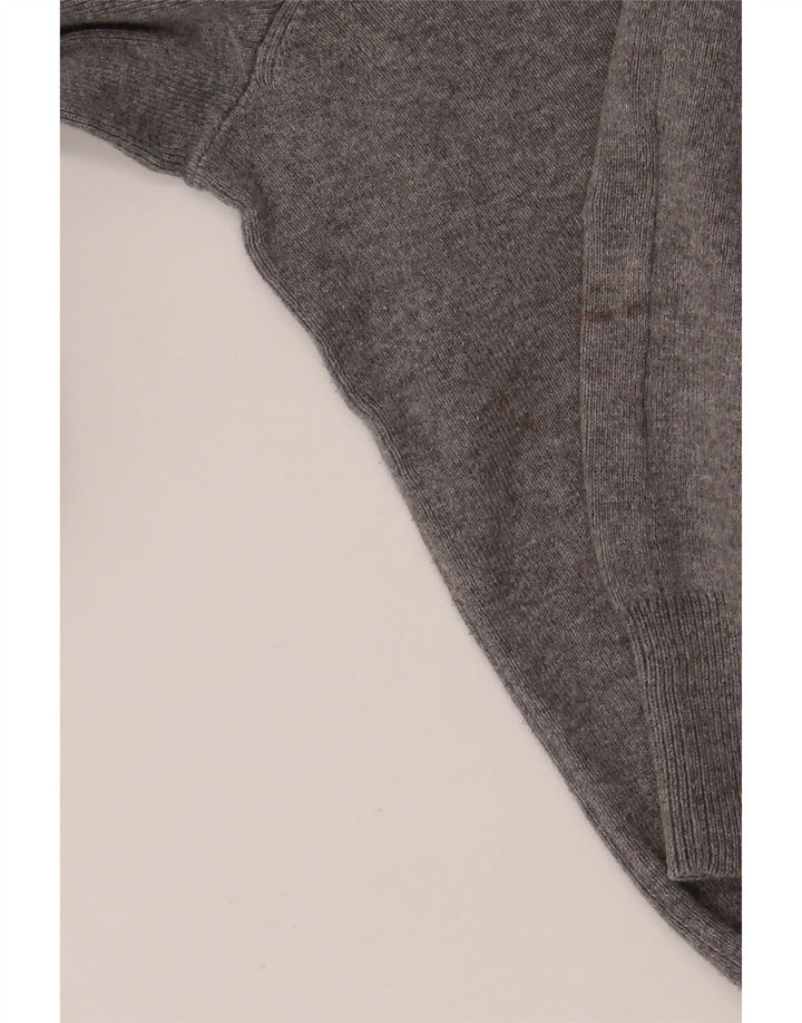 POLO RALPH LAUREN Muški džemper s V-izrezom, srednje sivi pamuk