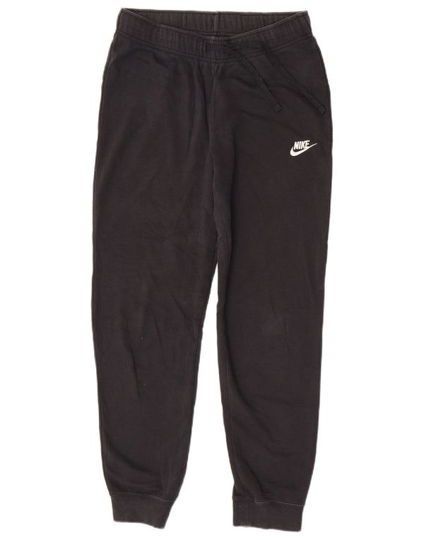 Nike Ženska trenirka Hlače Joggers UK 12 Srednje crni pamuk