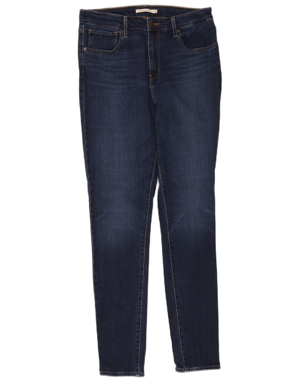 Levi's ženske uske traperice visokog struka 721 W31 L32 tamnoplavi pamuk
