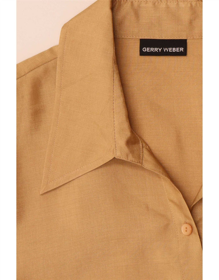 Ženska majica kratkih rukava Gerry Weber UK 16 velika bež