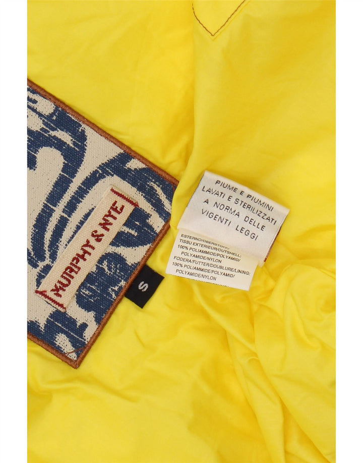 Murphy & Nye Ženska podstavljena jakna UK 10 Mala žuta najlonska