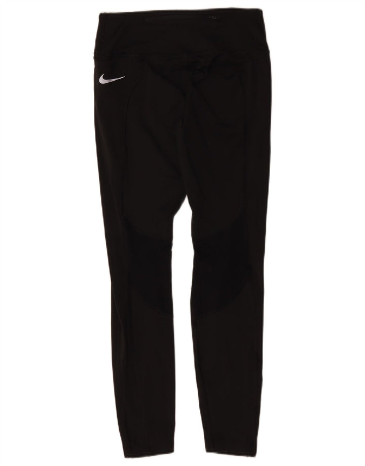 Nike Ženske Dri Fit Leggings UK 8 Male crne poliesterske