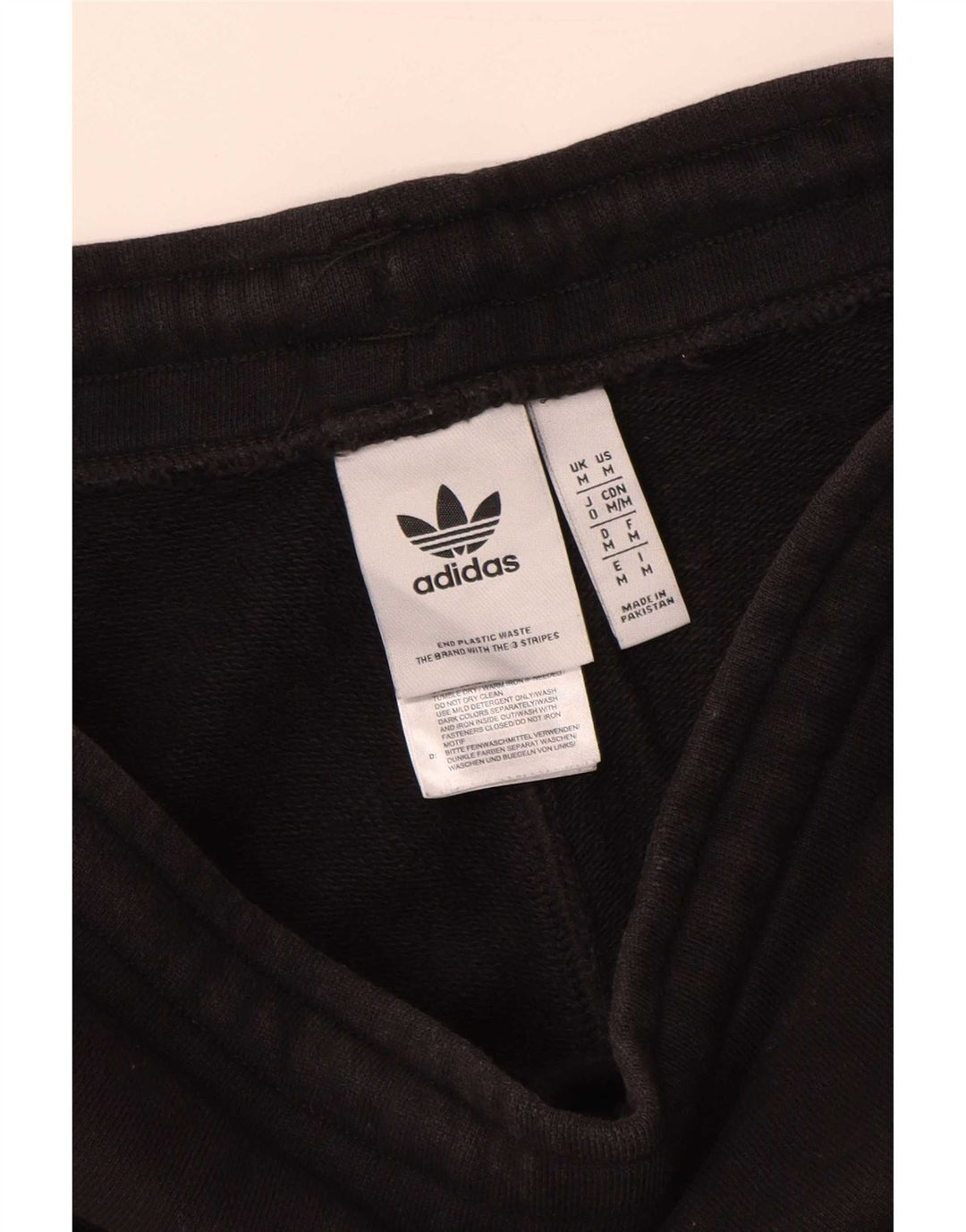 Adidas muške sportske kratke hlače srednje crne pamučne boje