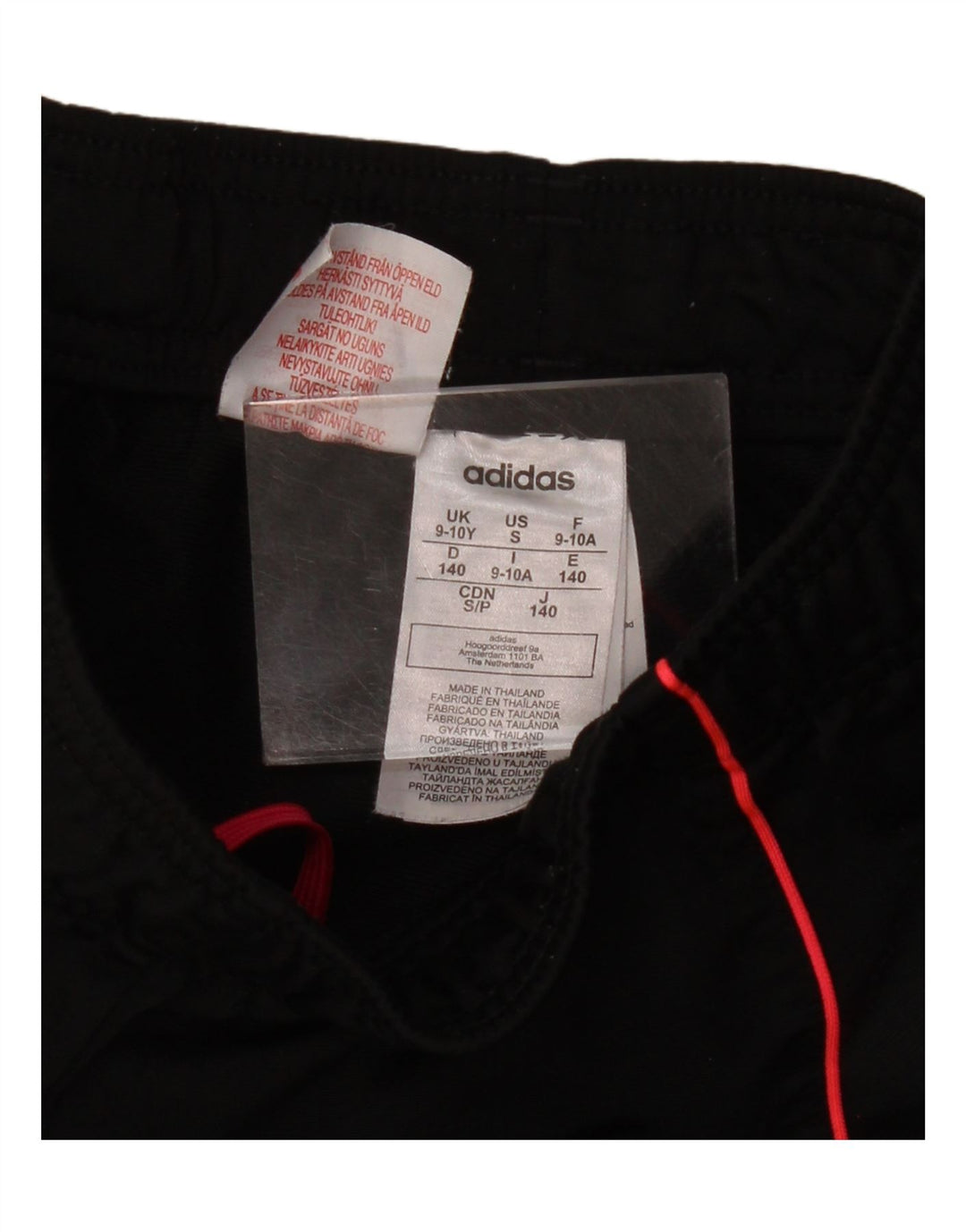 ADIDAS Trenirke za djevojčice Joggers 9-10 godina crni poliester