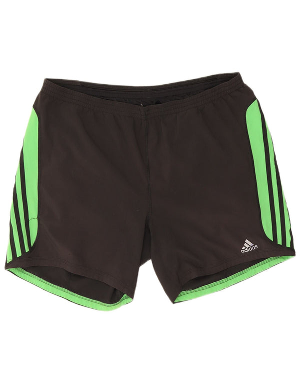 Adidas muške sportske kratke hlače Climacool XL crni poliester u boji
