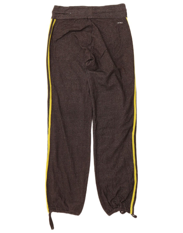 Adidas Ženske Climalite Trenirke Hlače Joggers UK 4/6 XS Sivi pamuk