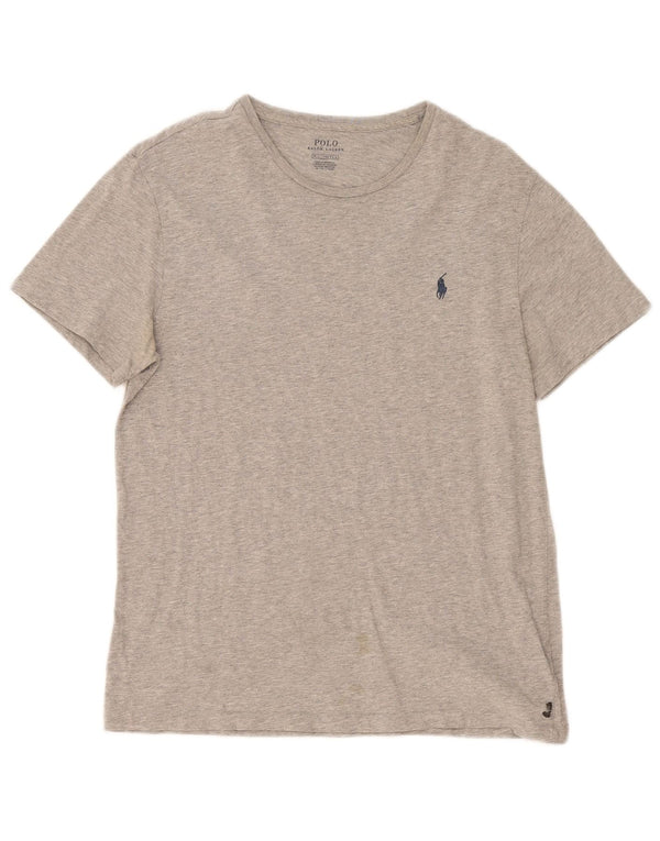 Polo Ralph Lauren muška majica kratkih rukava srednje sivi flekasti pamuk
