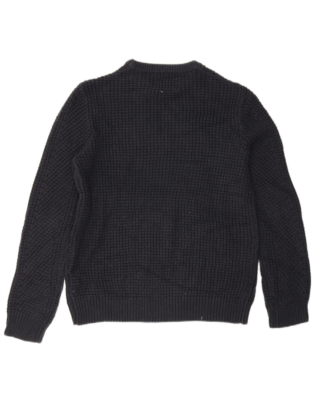 Jack & Jones muški džemper s okruglim izrezom Srednji tamnoplavi pamuk