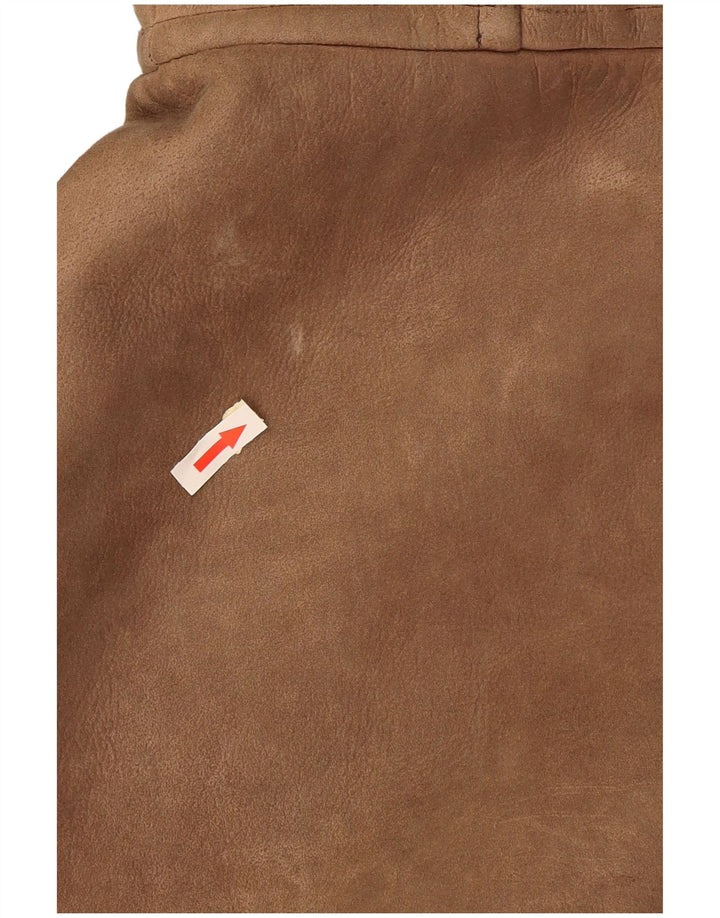 Vintage ženski kaput od šišmiša UK 10 Small Brown