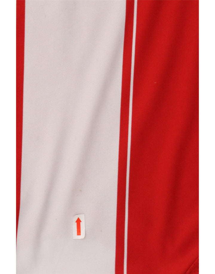 ADIDAS Boys FC Bayern Munchen majica kratkih rukava 15-16 godina s crvenim prugama