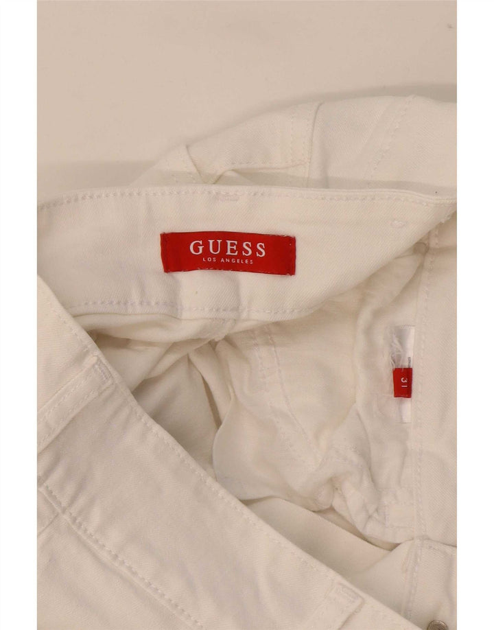 Guess Ženske uske traperice W31 L32 Bijele