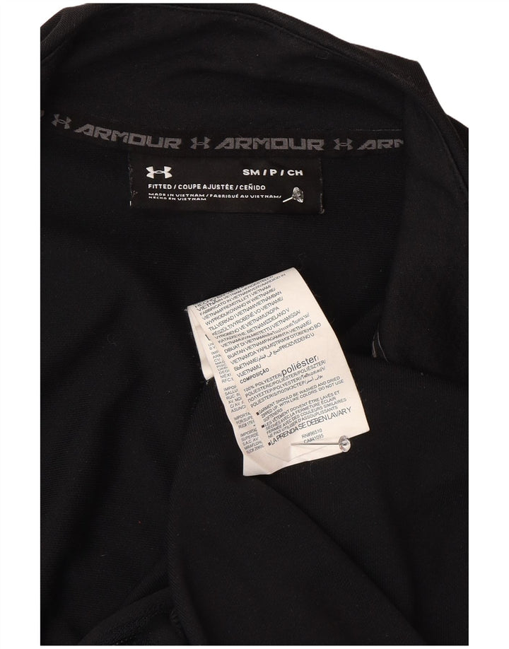 Under Armour muška mala crna poliesterska trenirka sa grafikom